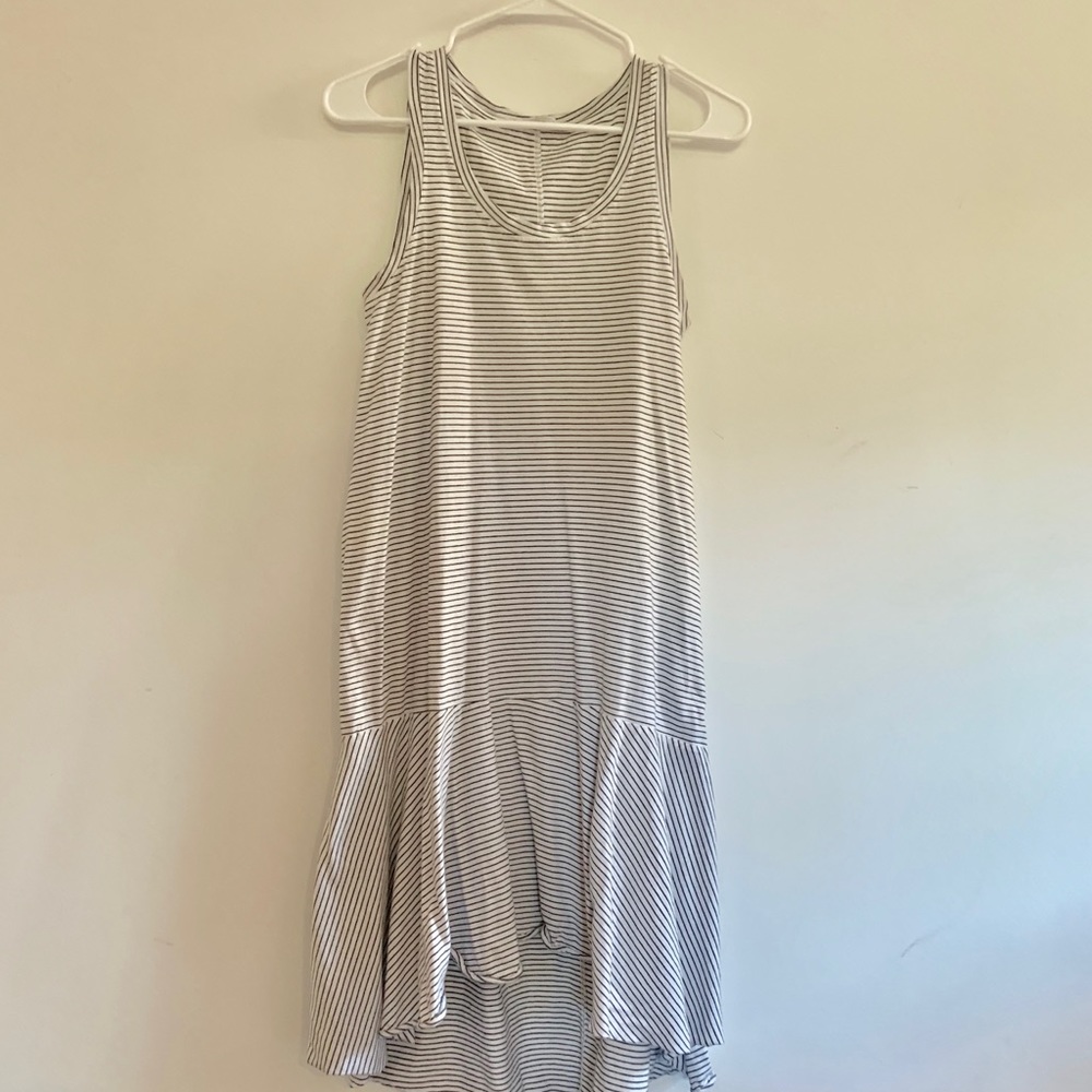 Zara cotton tank stripe dress